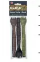 Field Kit Spork/Knife – 3 pack