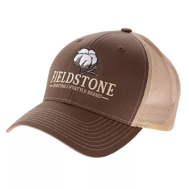 Fieldstone Cotton Hat Brown/Tan #R082