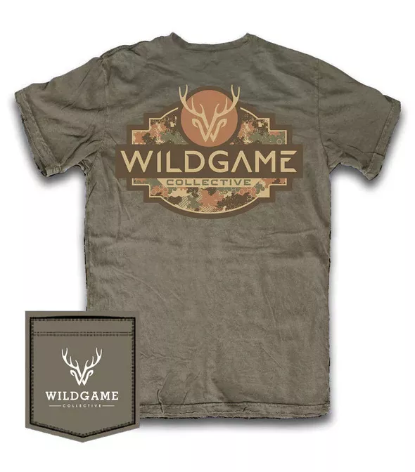 Fieldstone Men’s Wild Game Camo Logo T-Shirt