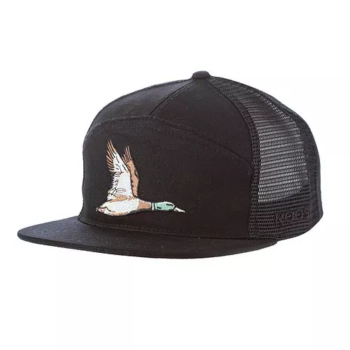 Fieldstone Youth Roost Black 7 Panel Duck Hat #R-RH-R-36Y