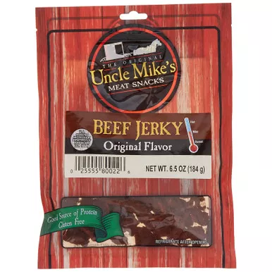 Fin Feather Fur Outfitters Beef Jerky Original 6.5oz Package