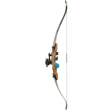 Fin Finder Sand Shark Recurve Rh Pkg W/ Winch Pro Reel 35 Lbs.
