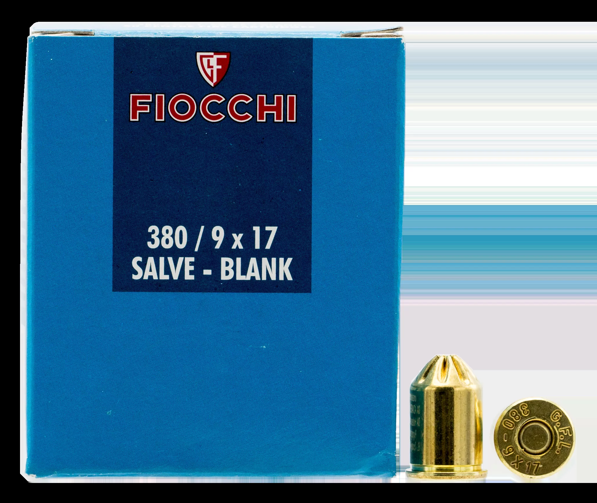 Fiocchi Pistol Blank 380 Rimmed Short 50 Per Box