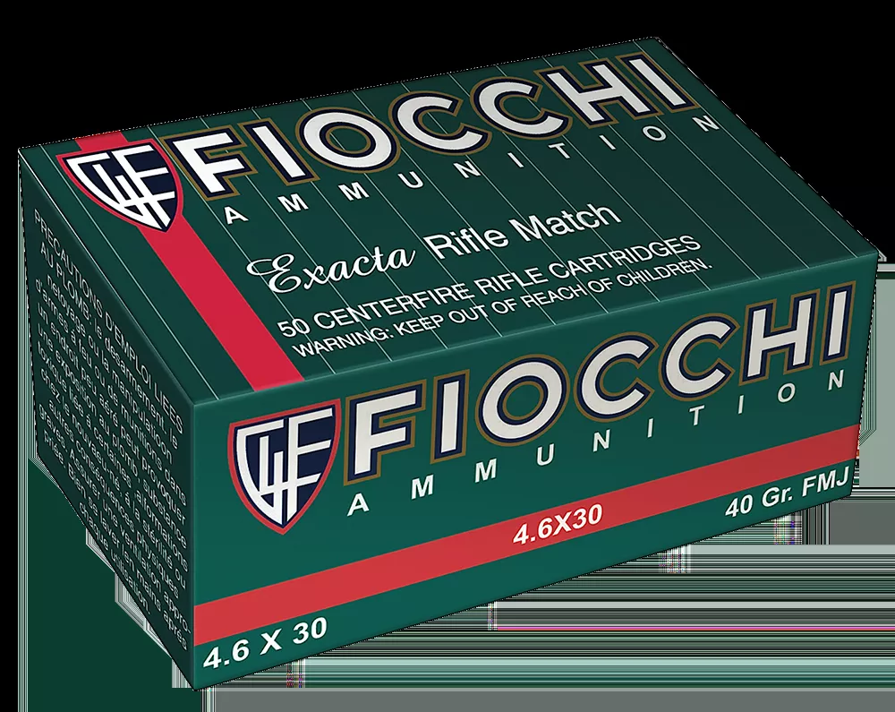 Fiocchi Training Dynamics 4.6x30mm H&K 40 gr Full Metal Jacket (FMJ) 50 Bx