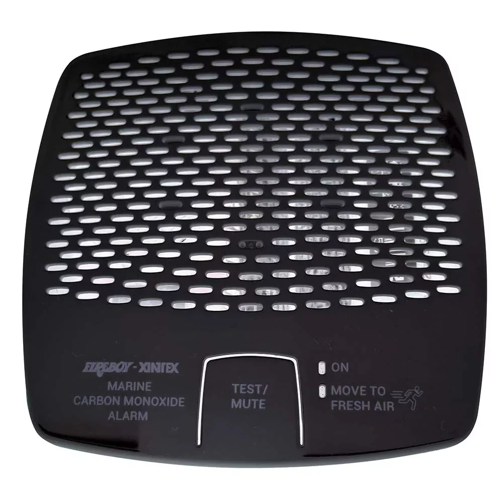 Fireboy-Xintex CO Alarm 12/24V DC – Black [CMD6-MD-BR]