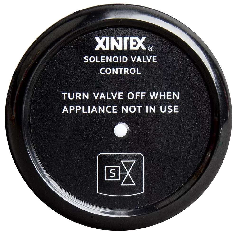 Fireboy-Xintex Propane ControlSolenoid Valve w/Black Bezel Display [C-1B-R]
