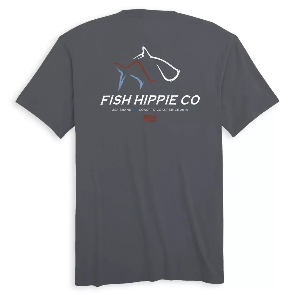 Fish Hippie Coast to Coast Tee