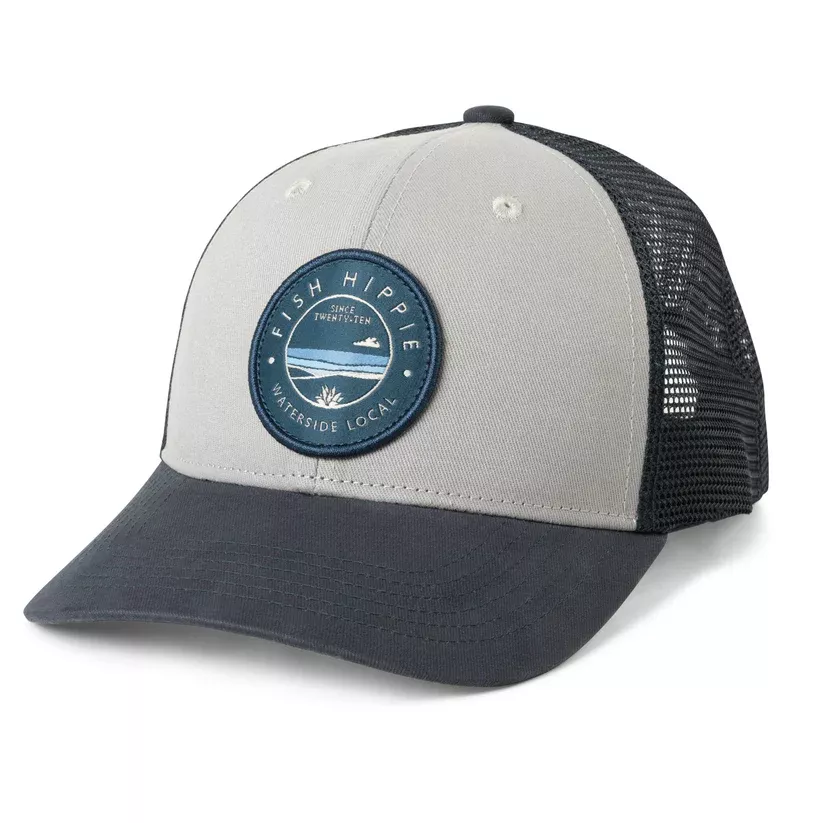 Fish Hippie Distant Trucker Hat – Navy #H100394000S