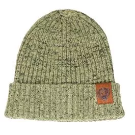 Fish Monkey Wooly Head Beanie - Ribbed Green