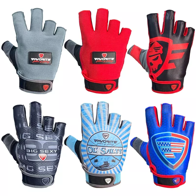 Fishing Gloves|Big sexy&Grey Patch&Red Patch&Army Red&Ol Salty&Defender