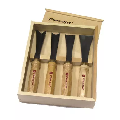 FLEXCUT 4-Piece Mallet Sculptor's Set (MC175)
