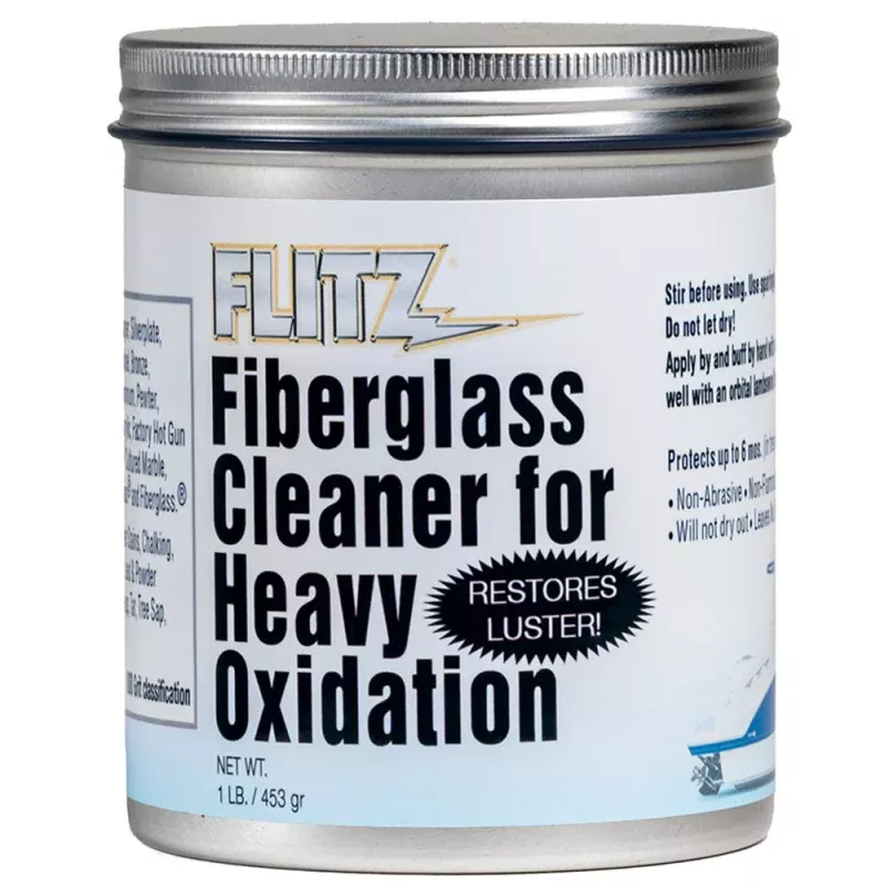 Flitz Fiberglass Cleaner f/Heavy Oxidation – 1lb