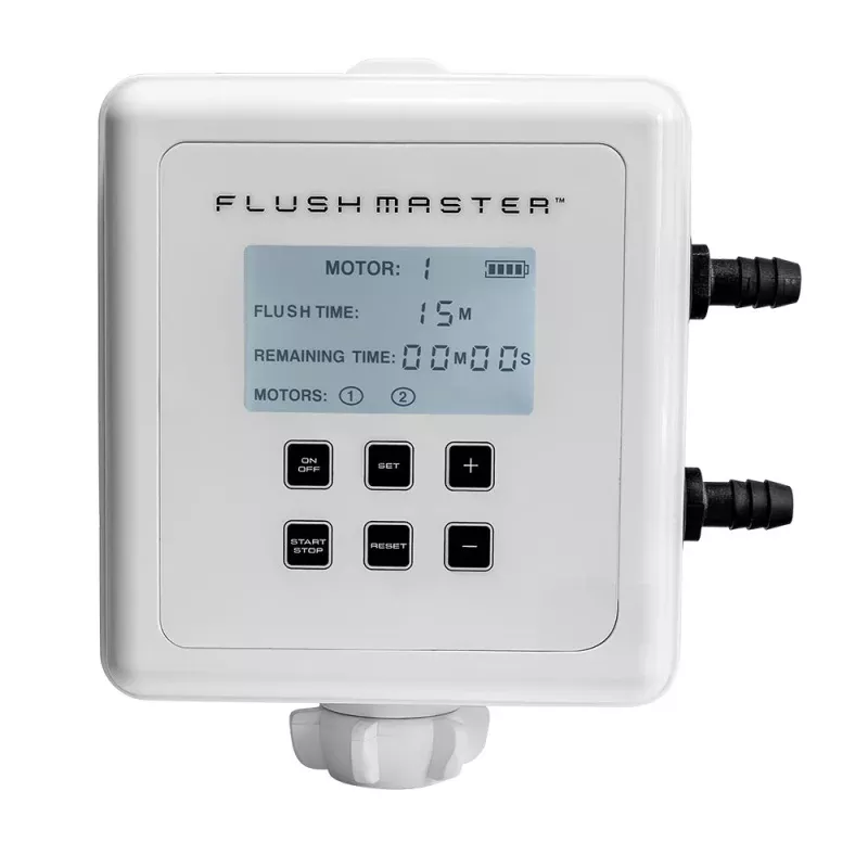 Flushmaster Outboard Flushing System – 2 Outlet w/Two 15′ Hose Kits