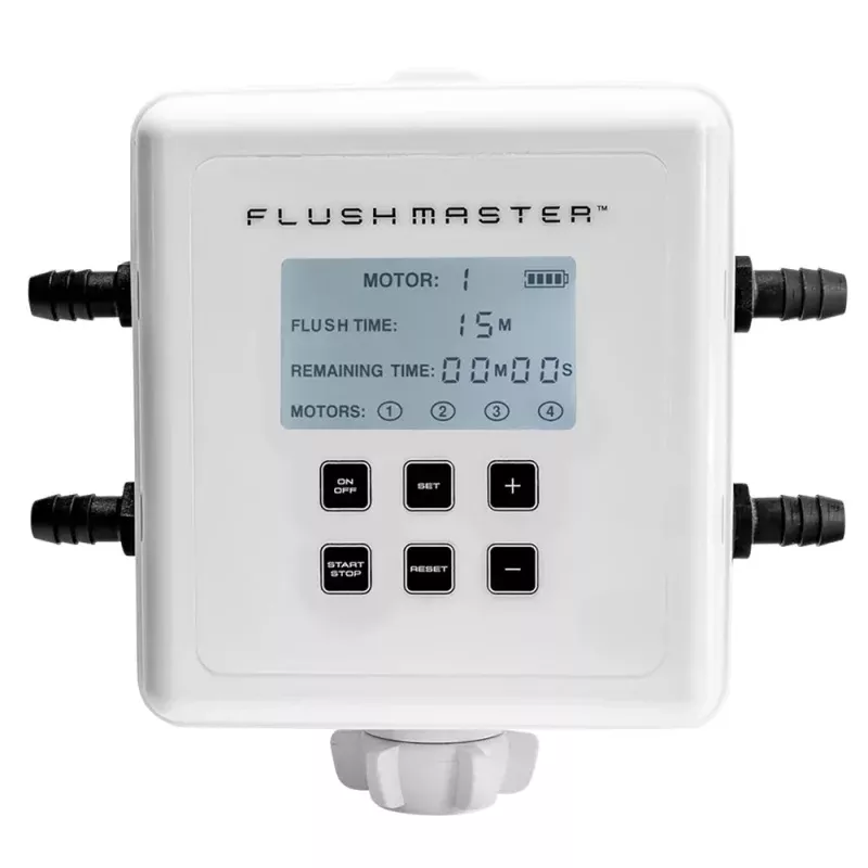 Flushmaster Outboard Flushing System – 4 Outlet w/Four 9′ Hose Kits