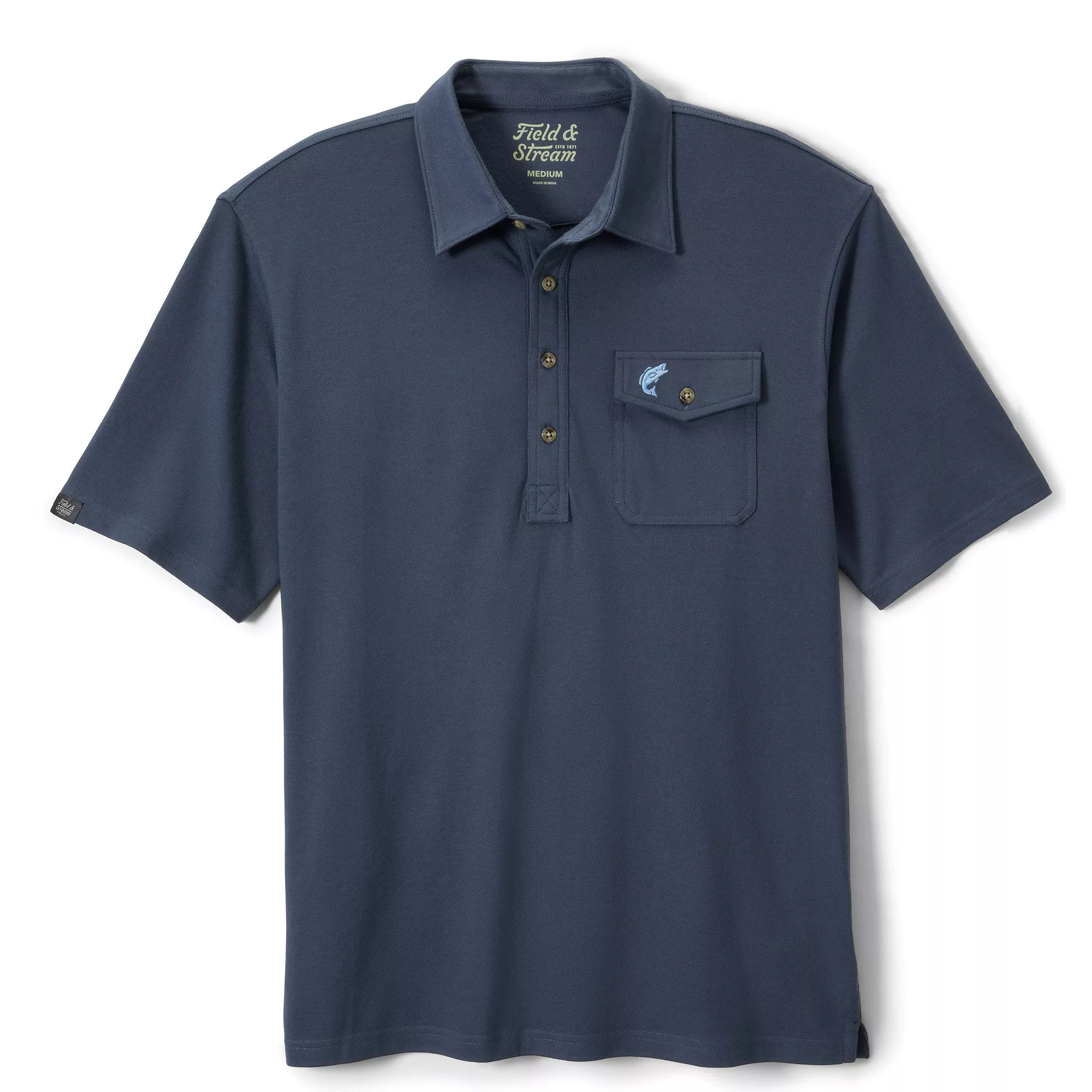 Flying Birdie Polo – Navy Blue