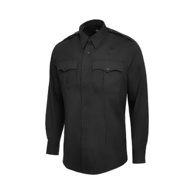 Flying Cross CS1020 Men's Core Flex (S.T.A.T.) Long Sleeve Class A Shirt, Black