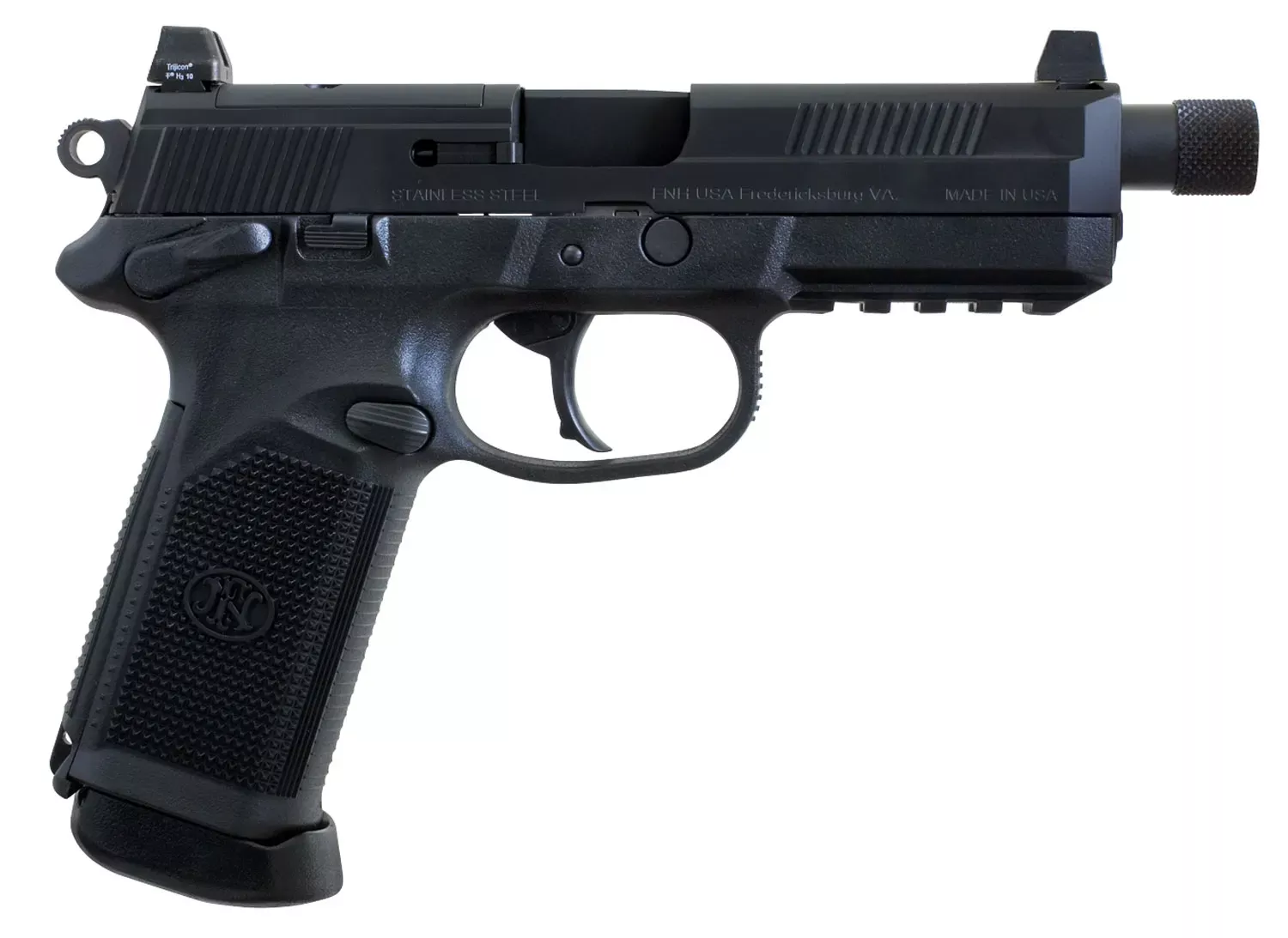 FNFNX Tactical 45 ACP 5.30" TB 10+1 Matte Black Finish