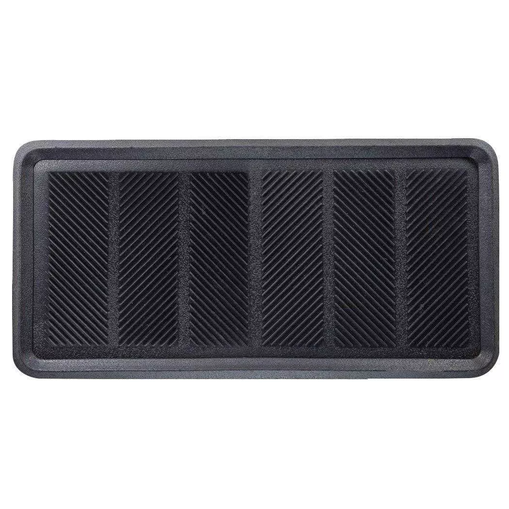 FootMatters Safetycare Rubber Shoe Boot Tray – Multi-Purpose #54102