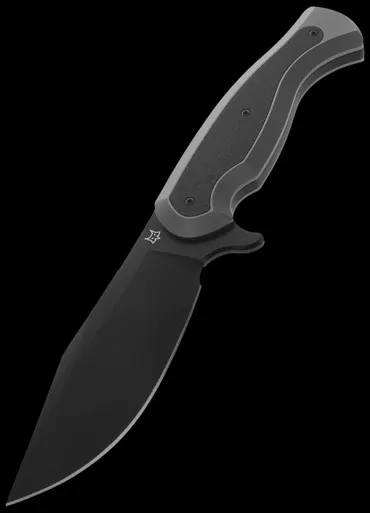 Fox Eastwood Tiger Titanium Carbon Fibre Fixed Blade