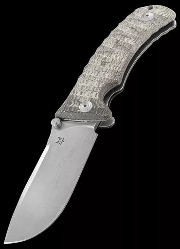 Fox Pro Hunter Micarta Folding Knife