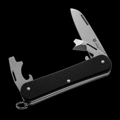 Fox Vulpis 3 Carbon Fibre Penknife Folding Knife