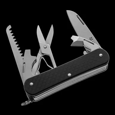 Fox Vulpis 5 Carbon Fibre Penknife Folding Knife