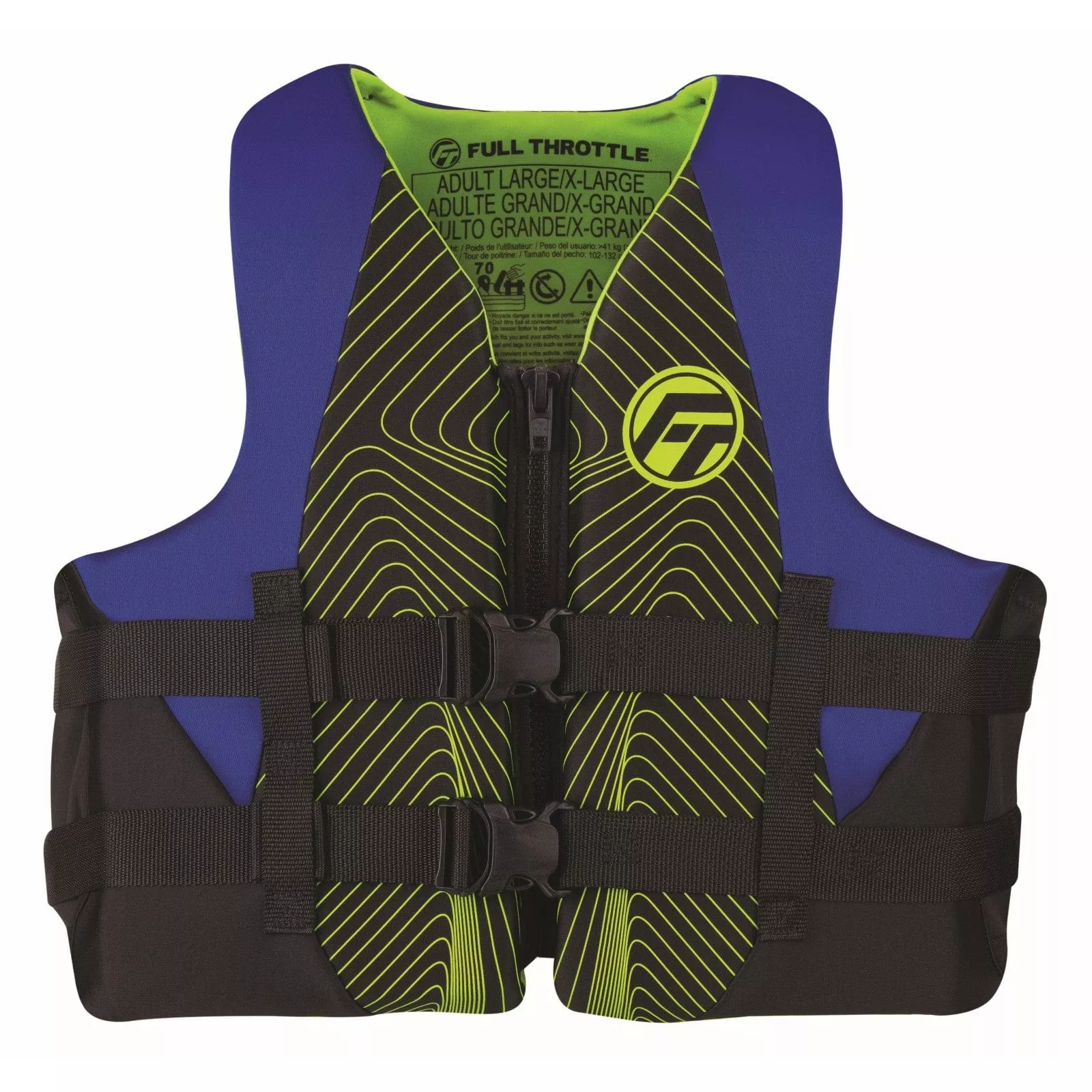 Full Throttle Adult Rapid-Dry Life Jacket