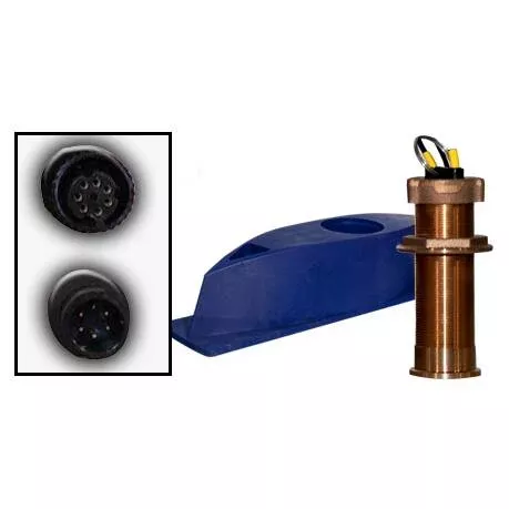 Furuno Airmar B122 7-Pin Bronze External Thru-hull Mount Transducer with 33' Cable• 235DHT-LMSE