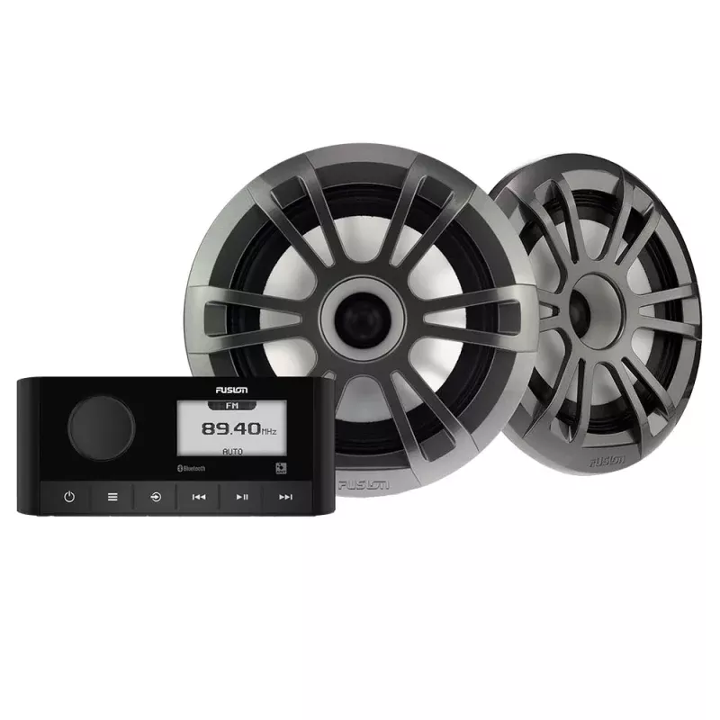 Fusion MS-RA606.5 EL Sports Speaker Kit – Grey Speakers