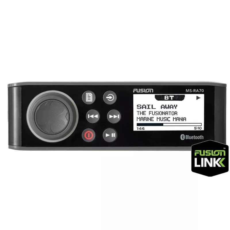 Fusion MS-RA70 Stereo w/AM/FM/BT – 2 Zone *Remanufactured