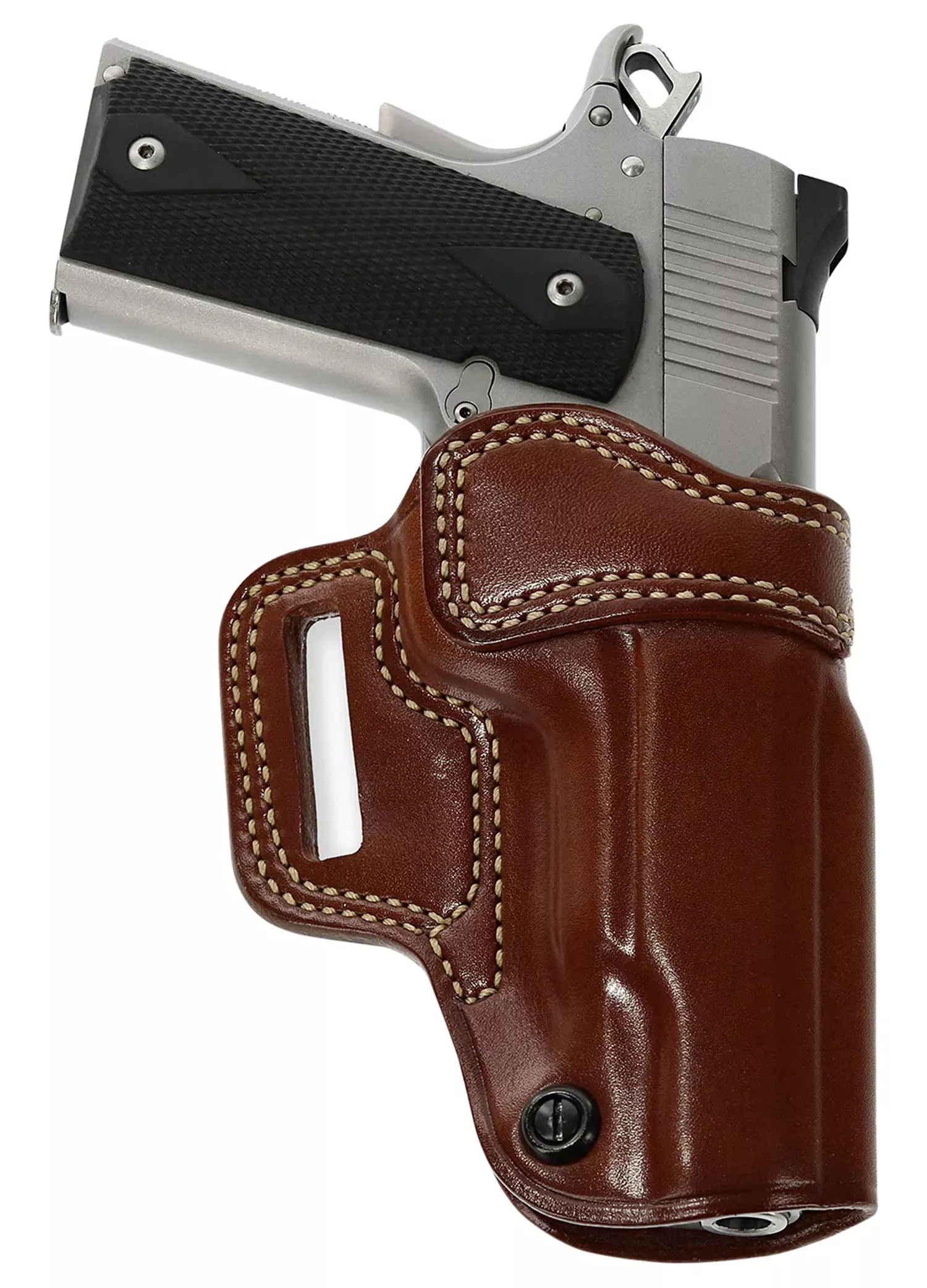 Galco AvengerTan Leather Belt 1911 4″ Kimber/Para/Springfield RH