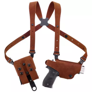 GALCO Classic Lite 2.0 Right Hand Natural Tan Shoulder System For S&W M&P Shield 3" (CL2-652)