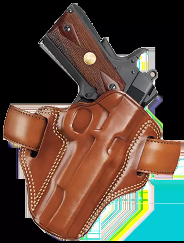 Galco Combat MasterTan Leather Belt S&W 19 K Frame 2.5″ RH