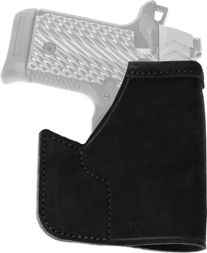 Galco Pocket Protector Holster – Rh Leather Sig P365/glk 42 Blk