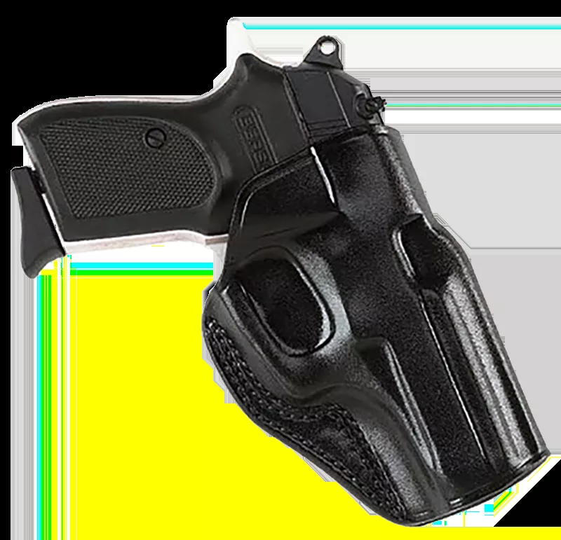Galco StingerBlack Leather Belt Fits Glock 42 RH
