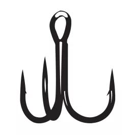 Gamakatsu Treble Short Shank, (Magic Eye) Round Bend Hooks – 4 – 11 Pack