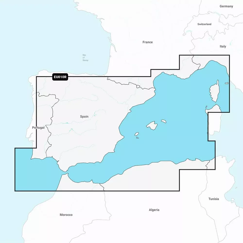Garmin Navionics+ NSEU10R – Spain, Mediterranean Coast – Marine Chart – 010-C1237-20