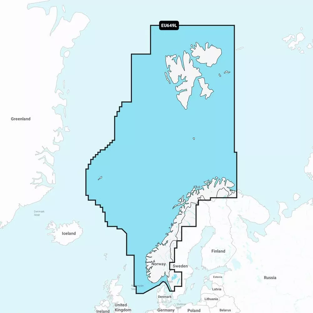Garmin Navionics+ NSEU649L - Norway - Marine Chart - 010-C1276-20
