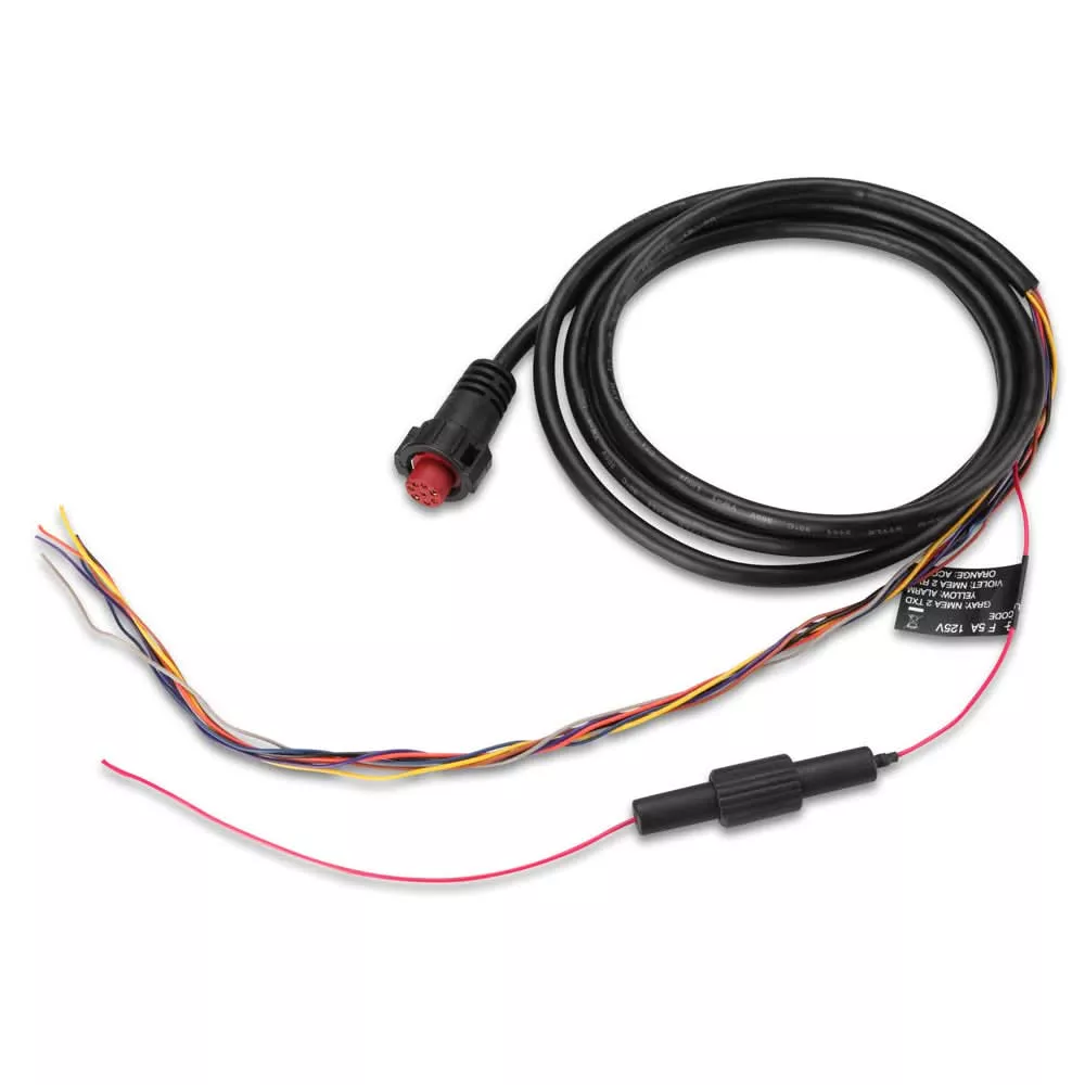 Garmin Power Cable – 8-Pin for echoMAP Series & GPSMAP Series – 010-11970-00