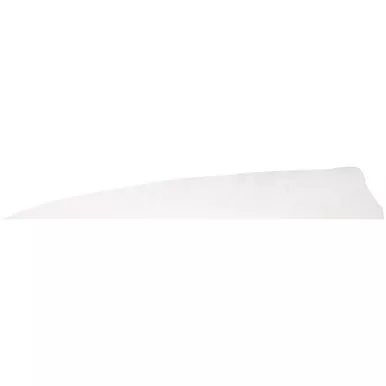 Gateway Shield Cut Feathers White 5 In. Rw 100 Pk.