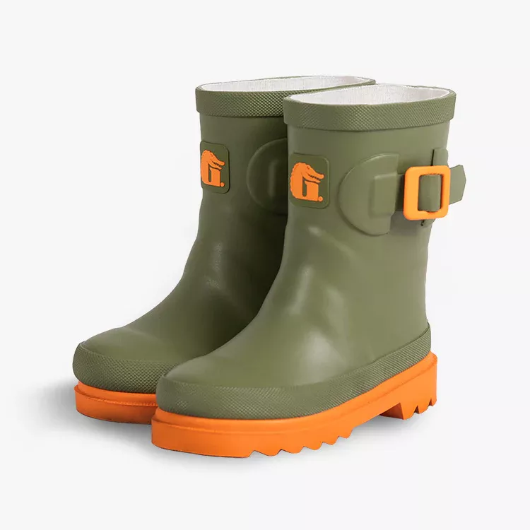 Gator Waders Kid’s Rain Boots – Olive #KBYO