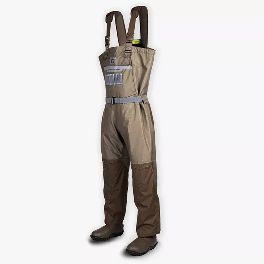 Gator Waders Men’s Shield Insulated Pro Series Waders – Brown #SHI05MR