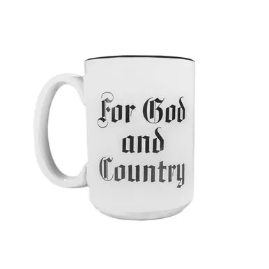 Geissele Automatics 08-190 For God and Country Mug, 15oz