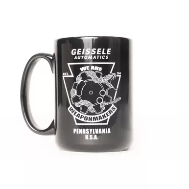 Geissele Automatics Angry Snake Bolt Mug, 15oz
