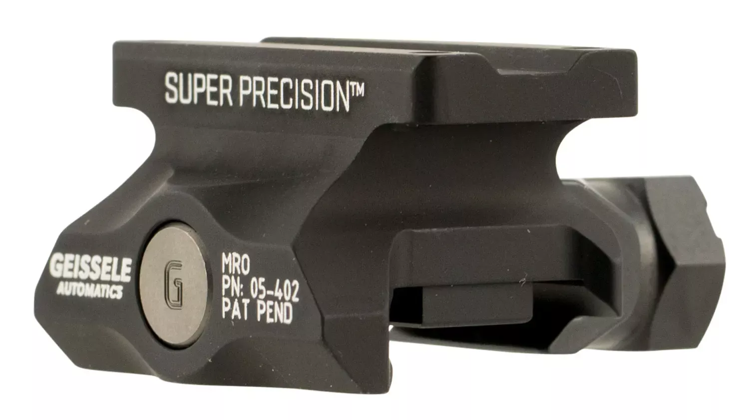 Geissele Automatics Super Precision MRO Optic Mount Black Anodized Absolute Co-Witness Mount Height Aluminum AR-Platform