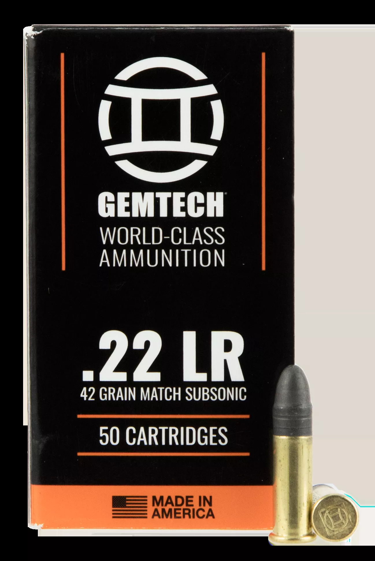 Gemtech Subsonic 22lr 42gr RN 50rd Bx/