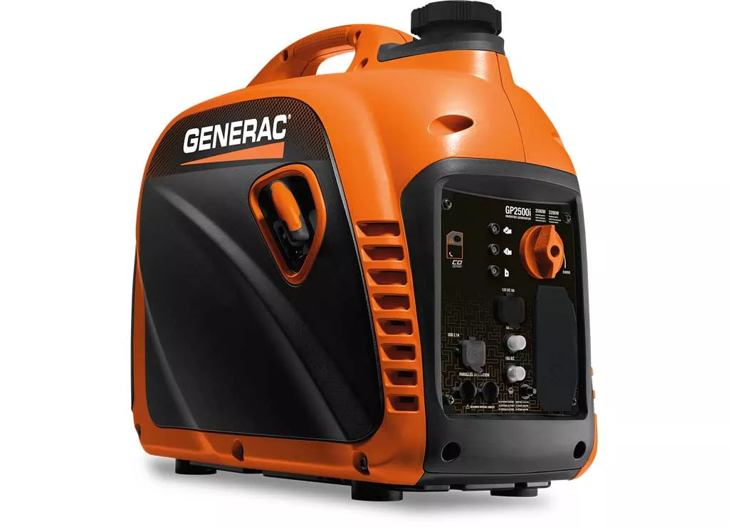 Generac Gp2500i 2500-watt Portable Inverter Generator With COSENSE Technology• 8251