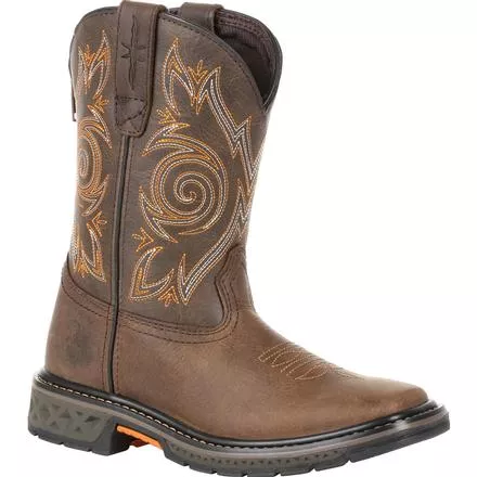 Georgia Boot Carbo-Tec Big Kids Pull-On Boot #GB00342Y