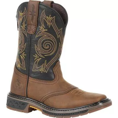 Georgia Boot Carbo-Tec LT Big Kids Pull-On Saddle Boot #GB00343Y
