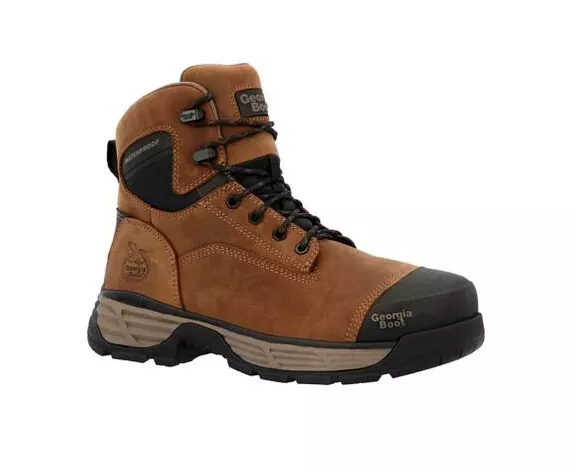 Georgia Boot Men’s Durablend Edge 6″ Waterproof Alloy Toe Work Boot #GB00679
